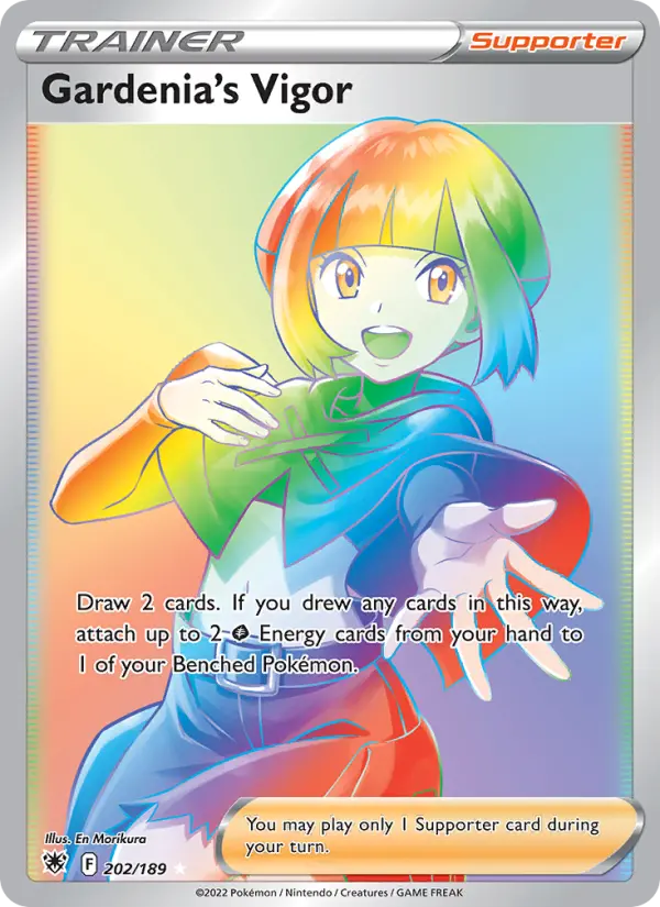 Gardenia's Vigor card