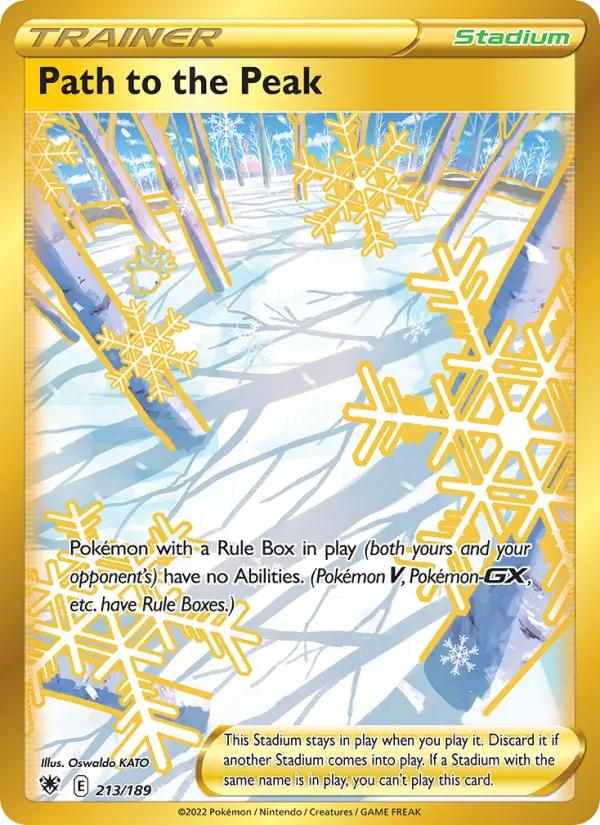 Path to the Peak card