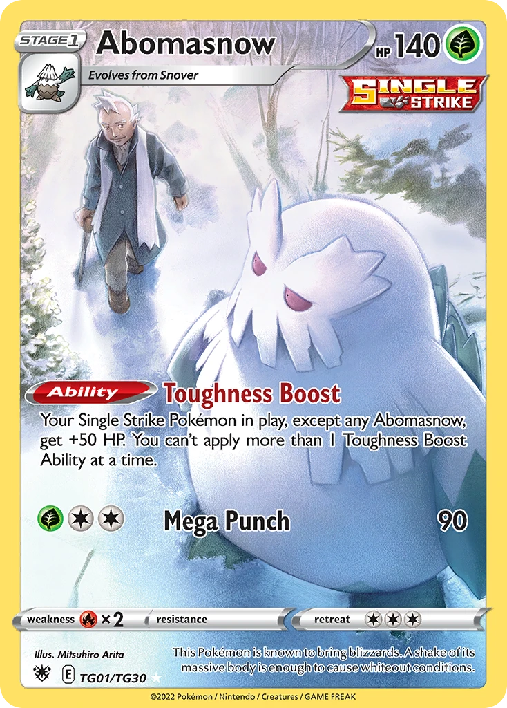 Abomasnow card