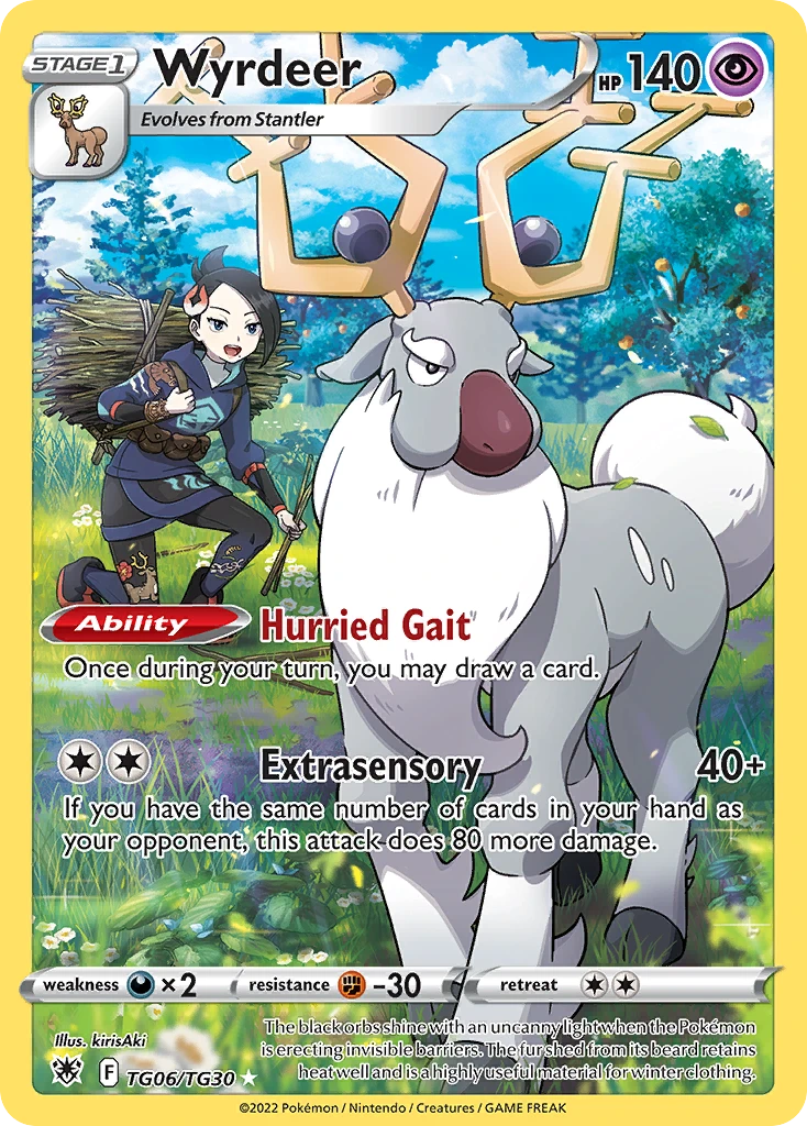 Wyrdeer card