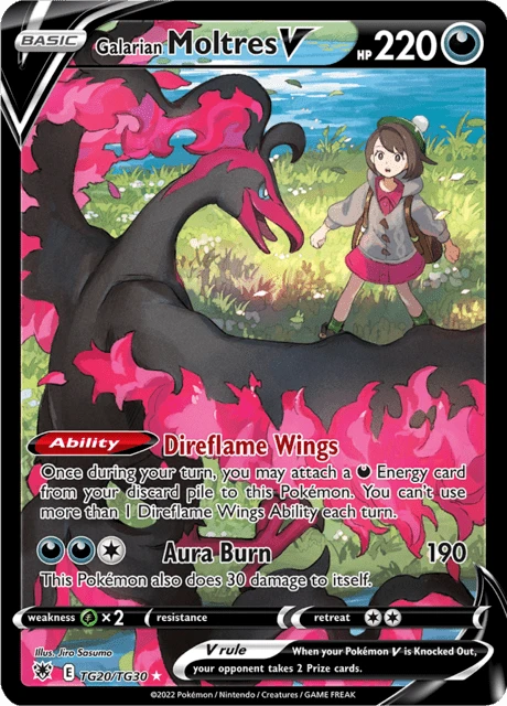 Galarian Moltres V card