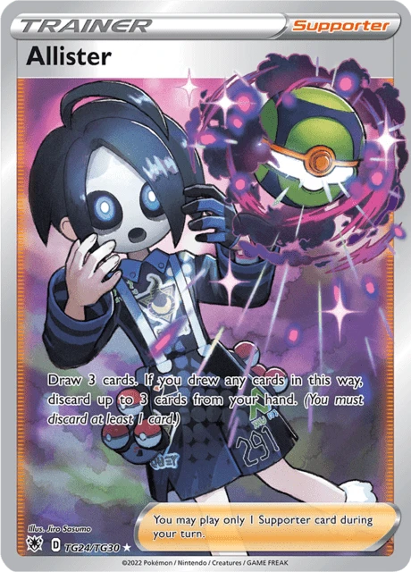 Allister card