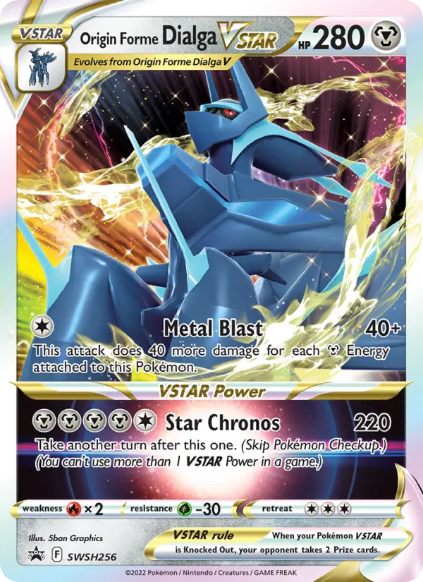 Origin Forme Dialga VSTAR card