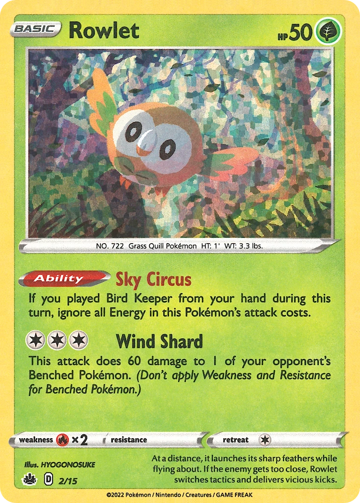 Rowlet card