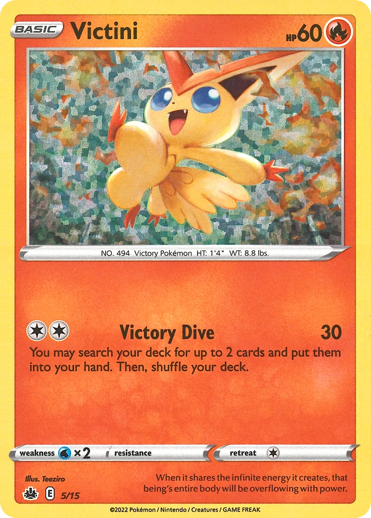 Victini card