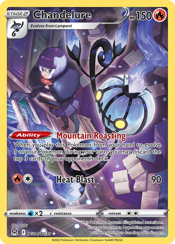 Chandelure card
