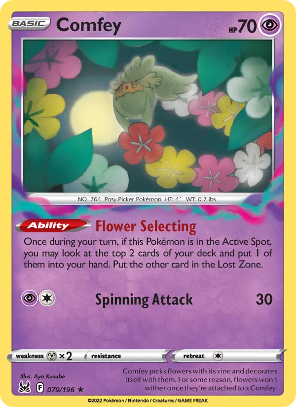 Comfey card