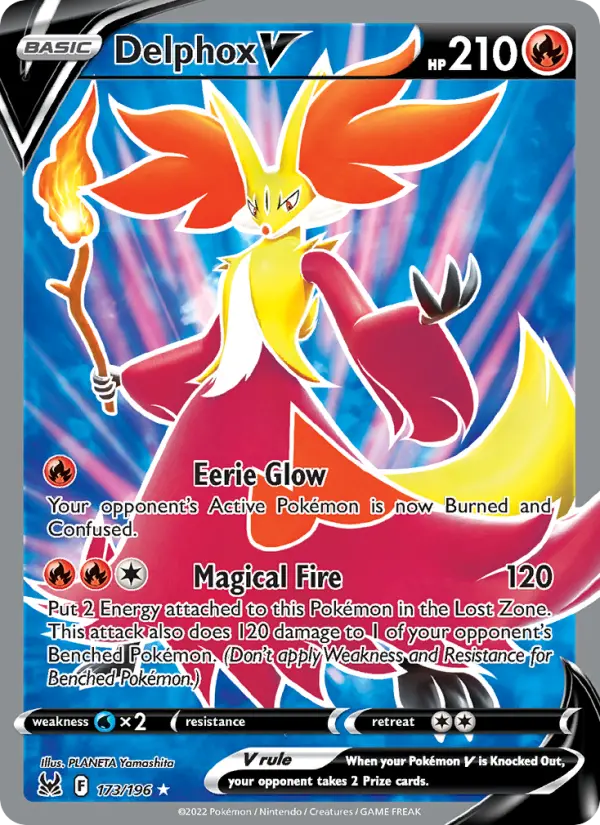 Delphox V card