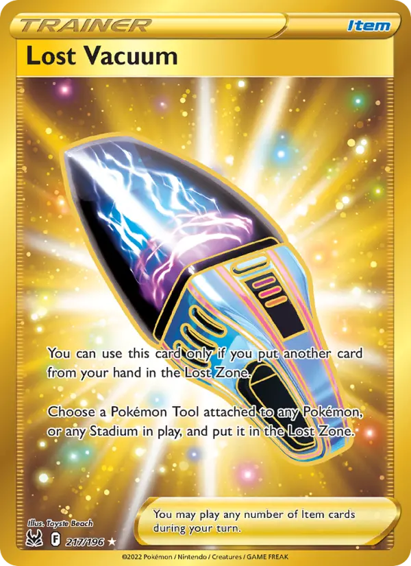 Lost Vacuum card