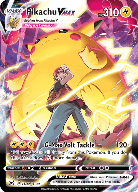 Pikachu VMAX card