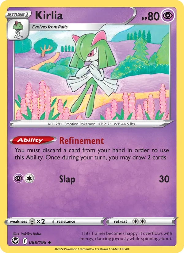 Kirlia card
