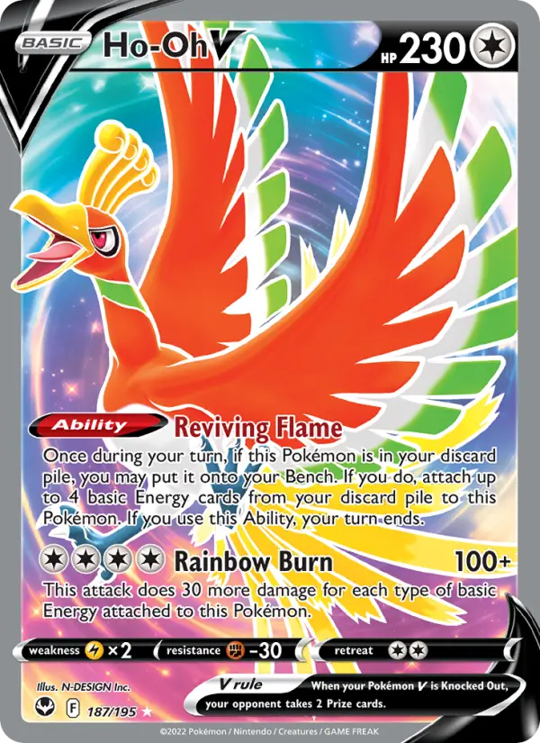 Ho-Oh V card