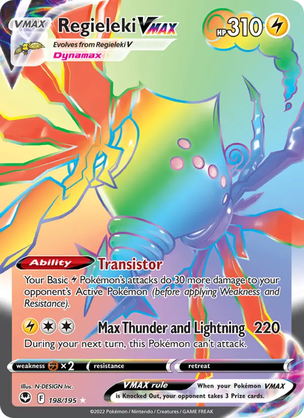 Regieleki VMAX card