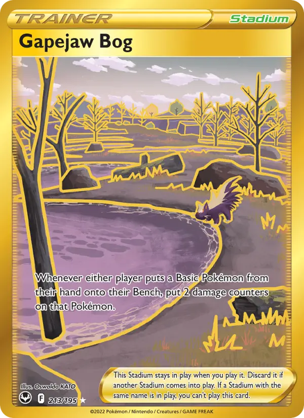 Gapejaw Bog card