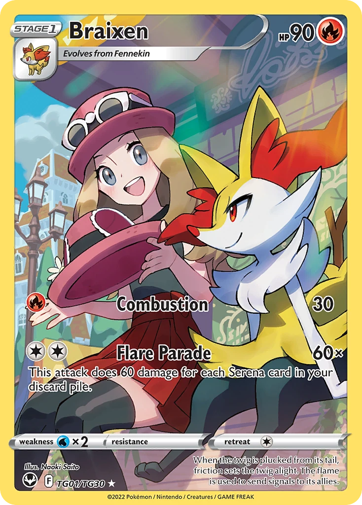 Braixen card