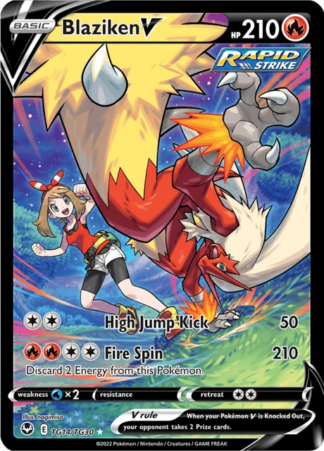 Blaziken V card