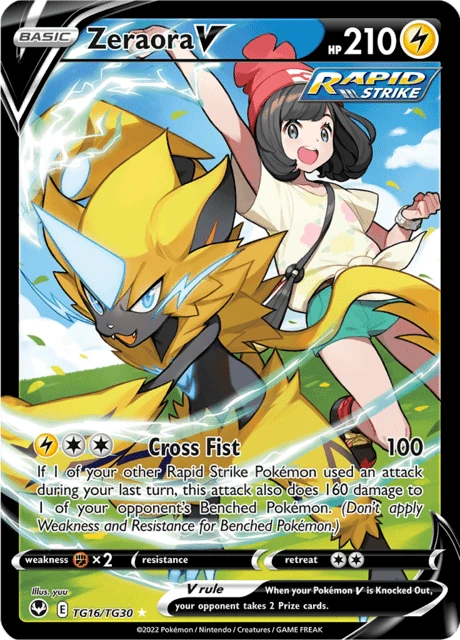 Zeraora V card