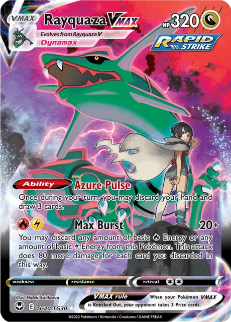 Rayquaza VMAX card