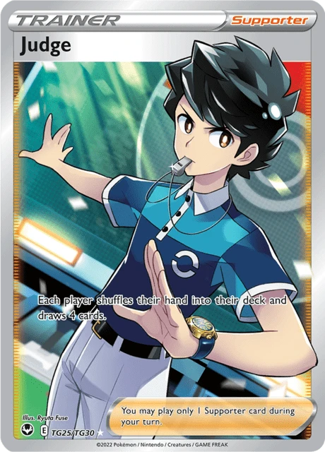 Judge card