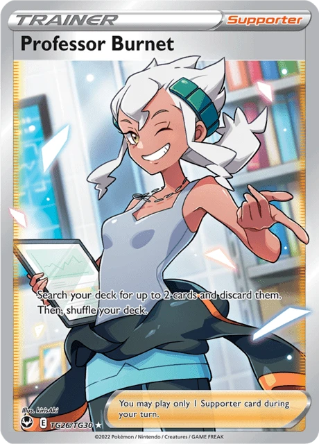 Professor Burnet card