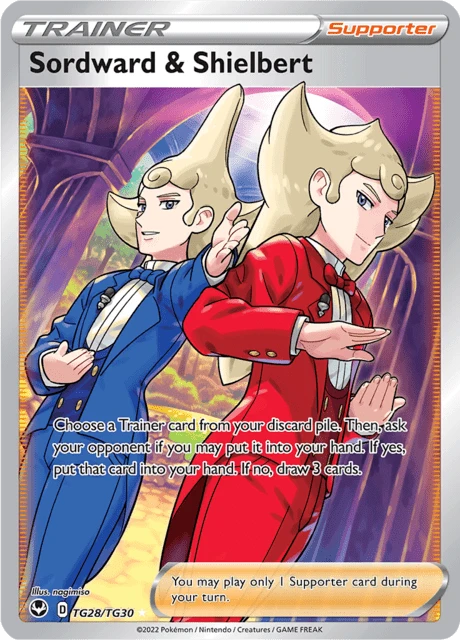 Sordward & Shielbert card