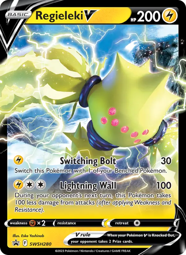 Regieleki V card