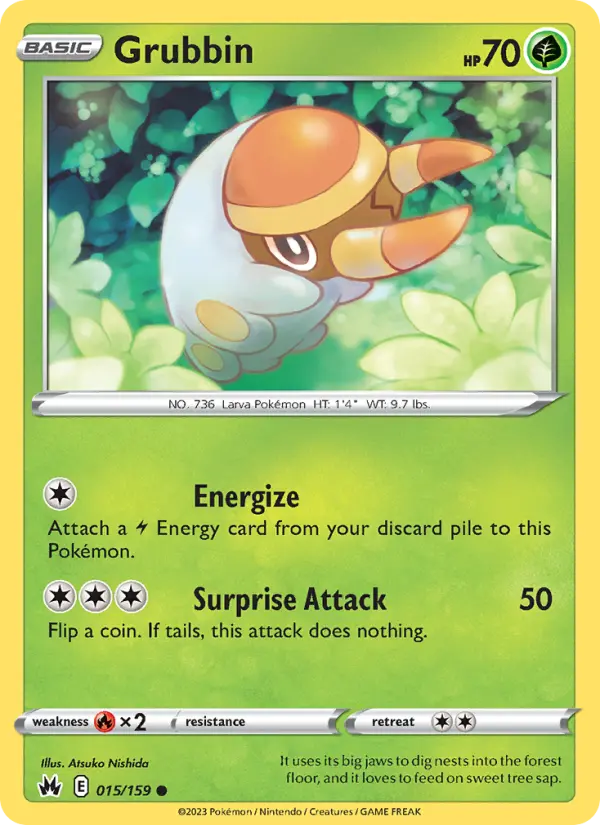 Grubbin card