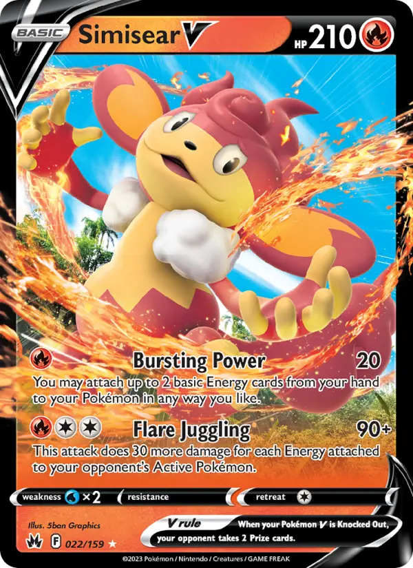 Simisear V card