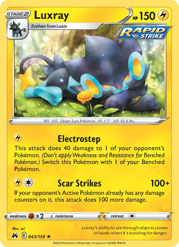 Luxray card