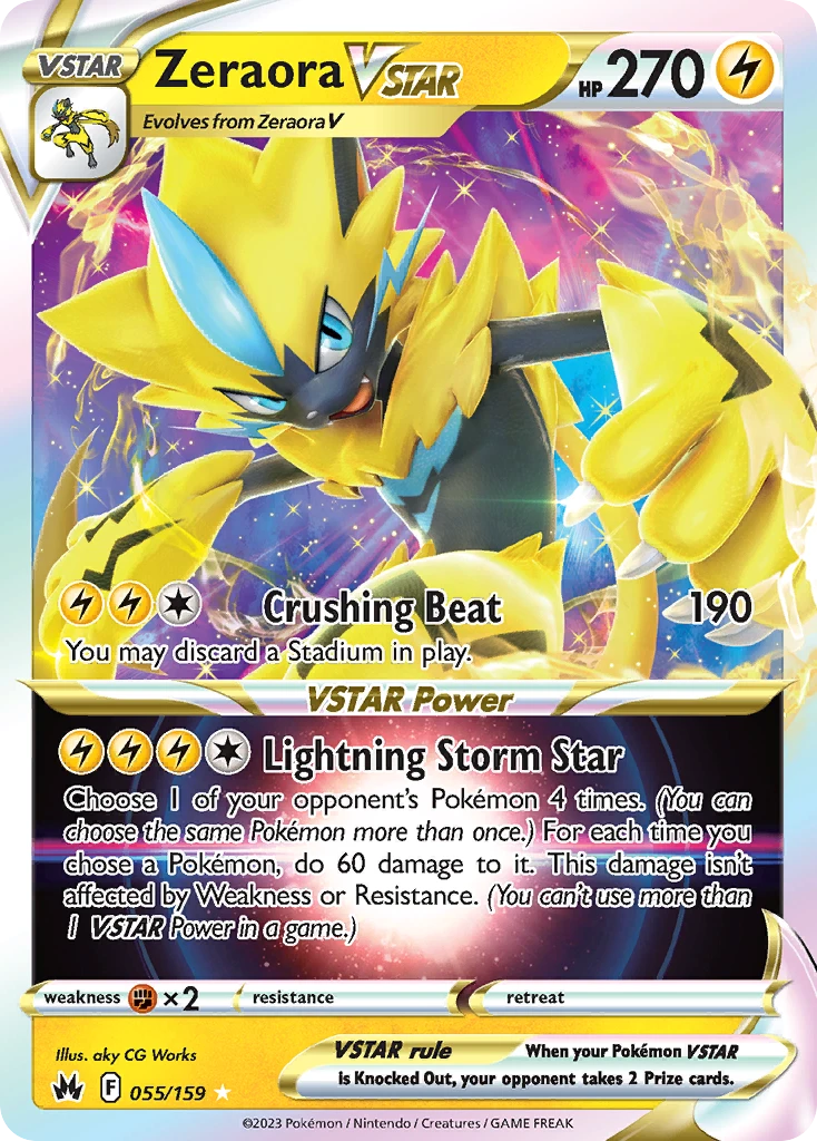 Zeraora VSTAR card