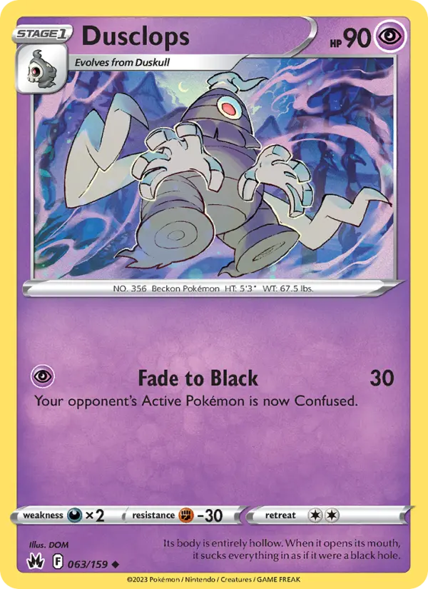 Dusclops card