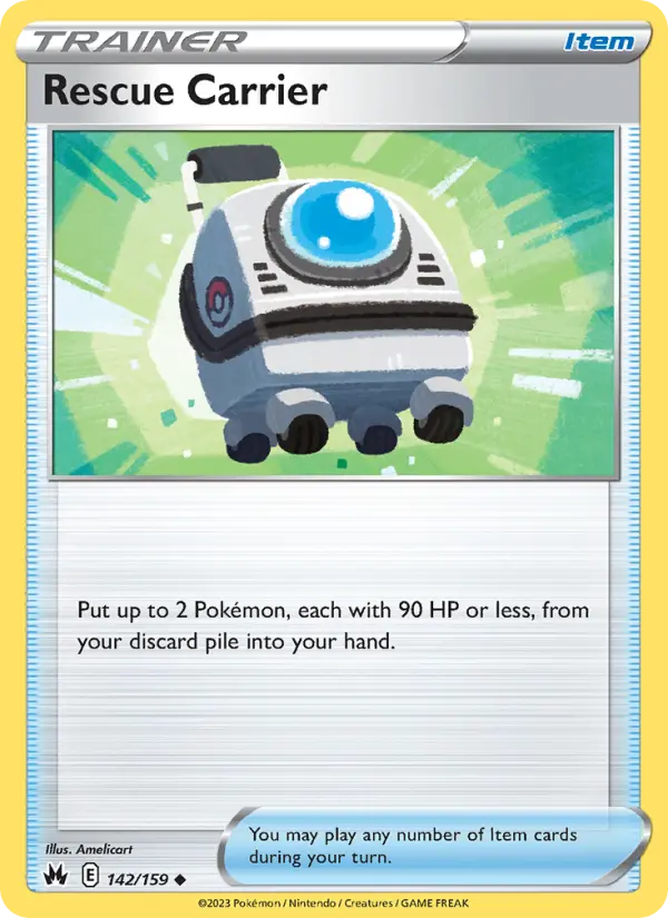 Rescue Carrier card