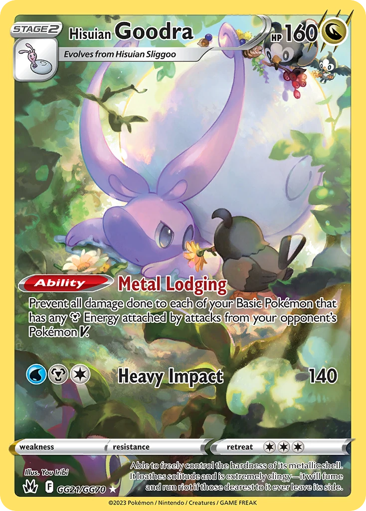 Hisuian Goodra card