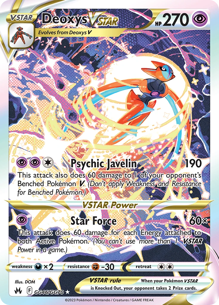 Deoxys VSTAR card