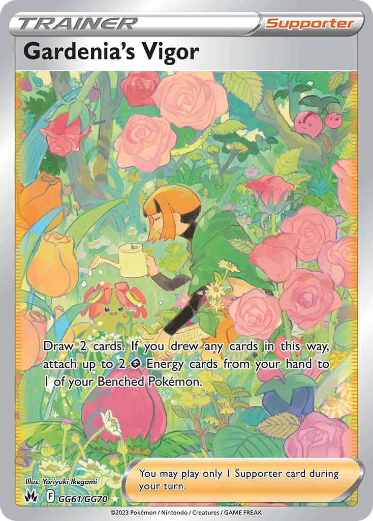 Gardenia's Vigor card
