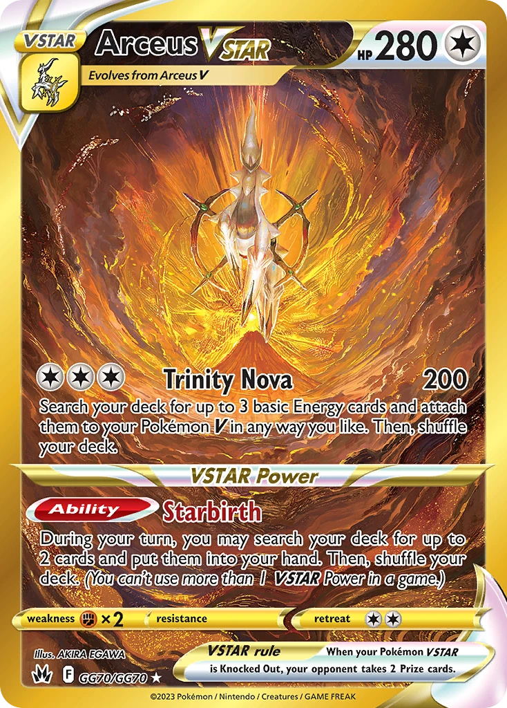 Arceus VSTAR card