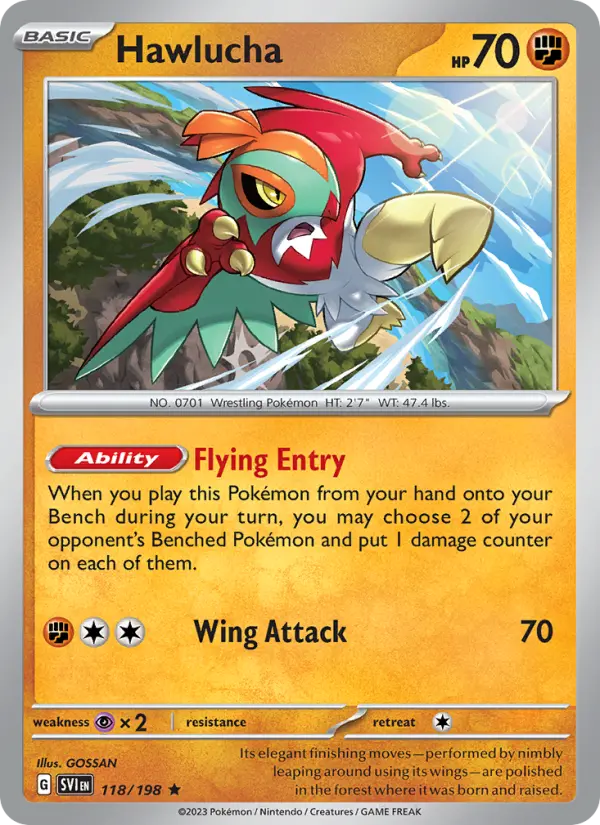 Hawlucha card