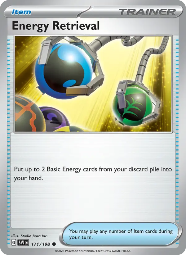Energy Retrieval card