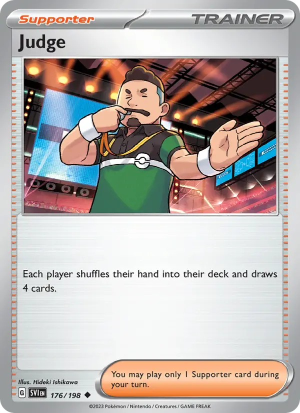 Judge card