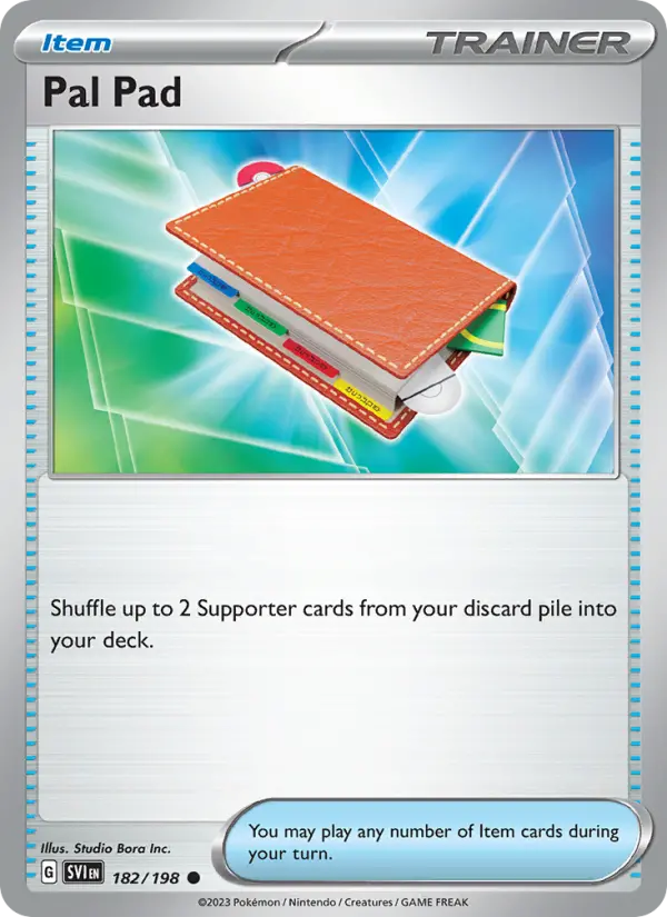 Pal Pad card