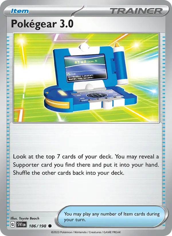 Pokégear 3.0 card