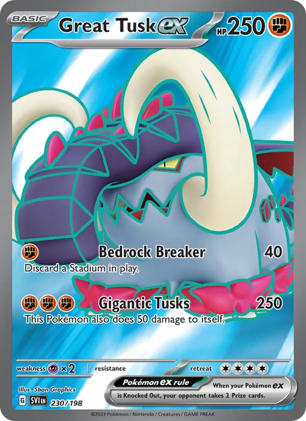 Great Tusk ex card