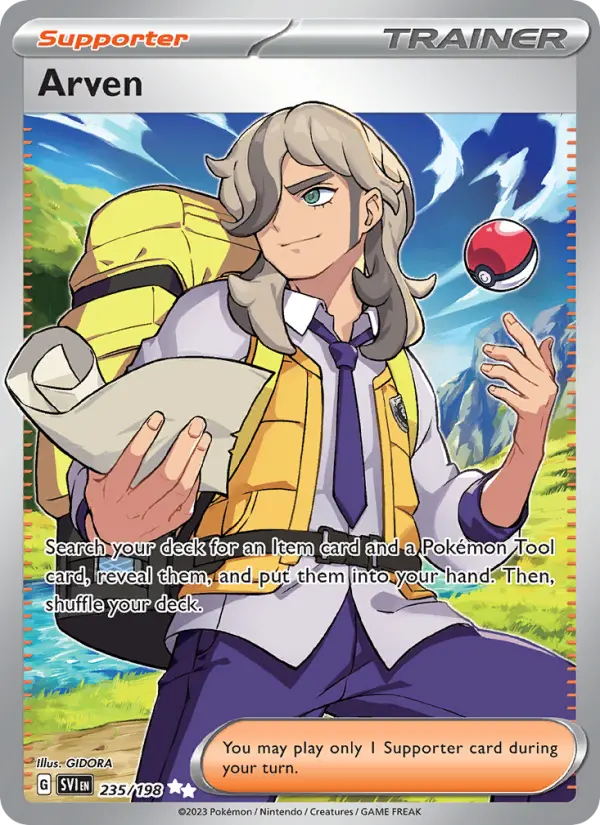 Arven card