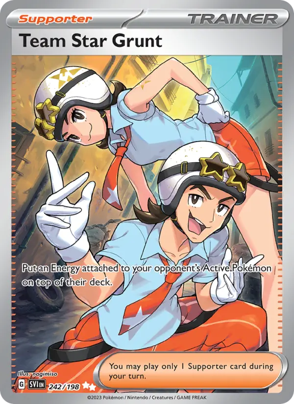 Team Star Grunt card