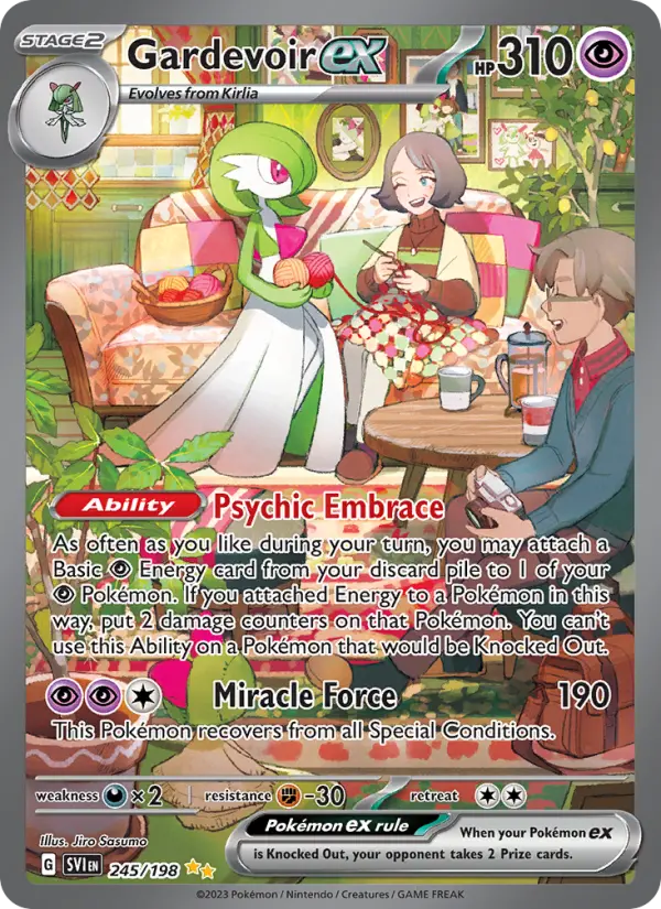 Gardevoir ex card