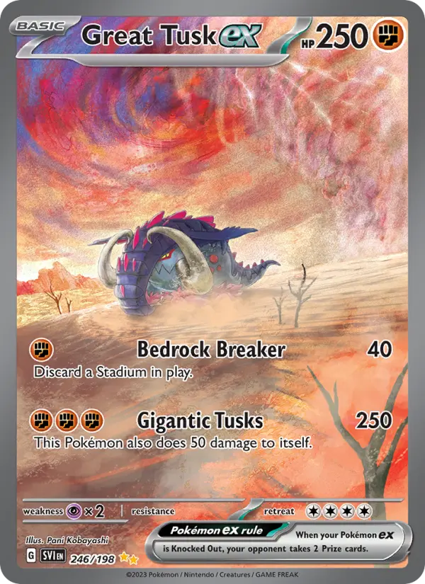 Great Tusk ex card
