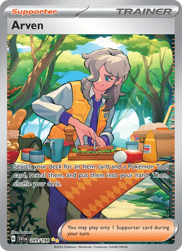 Arven card