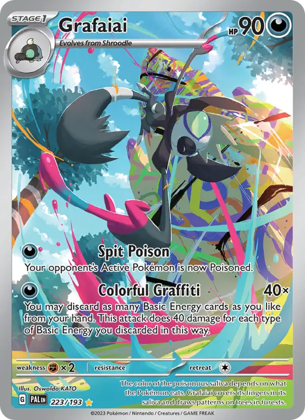 Grafaiai card