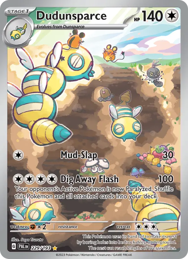 Dudunsparce card