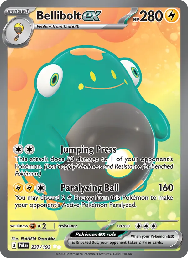 Bellibolt ex card